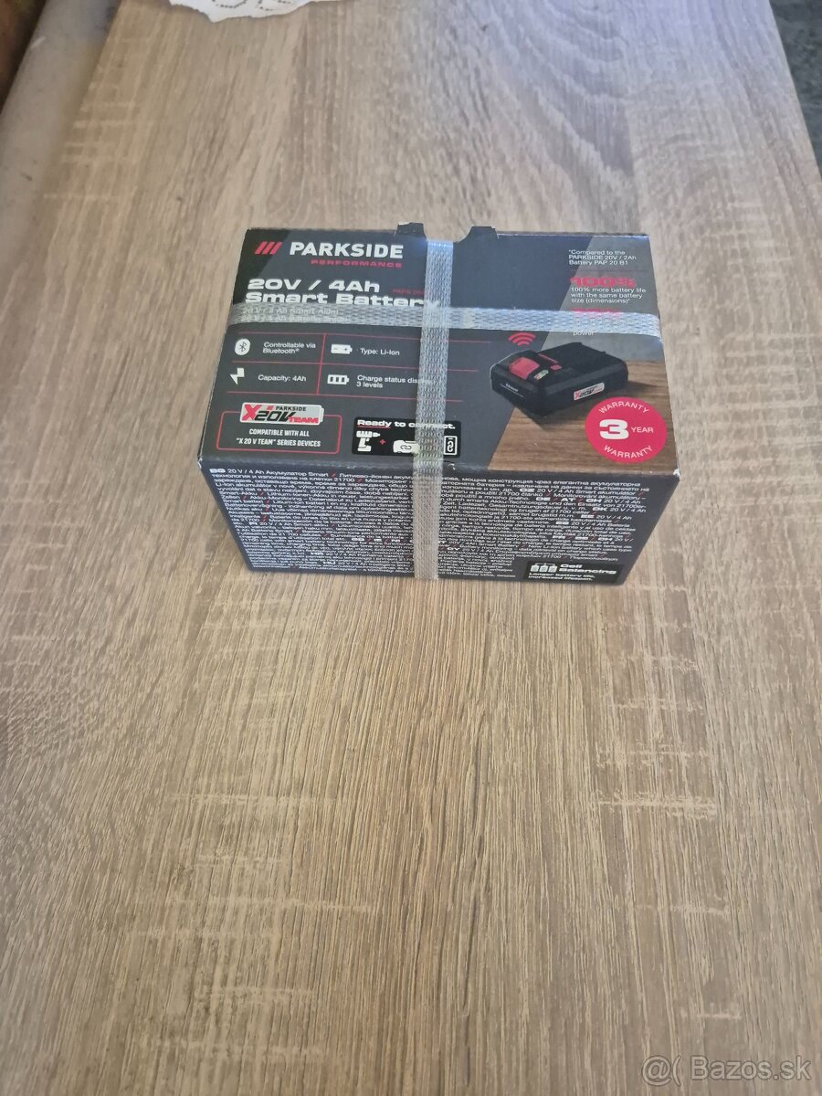 Parkside akumulátor 20V / 4Ah
