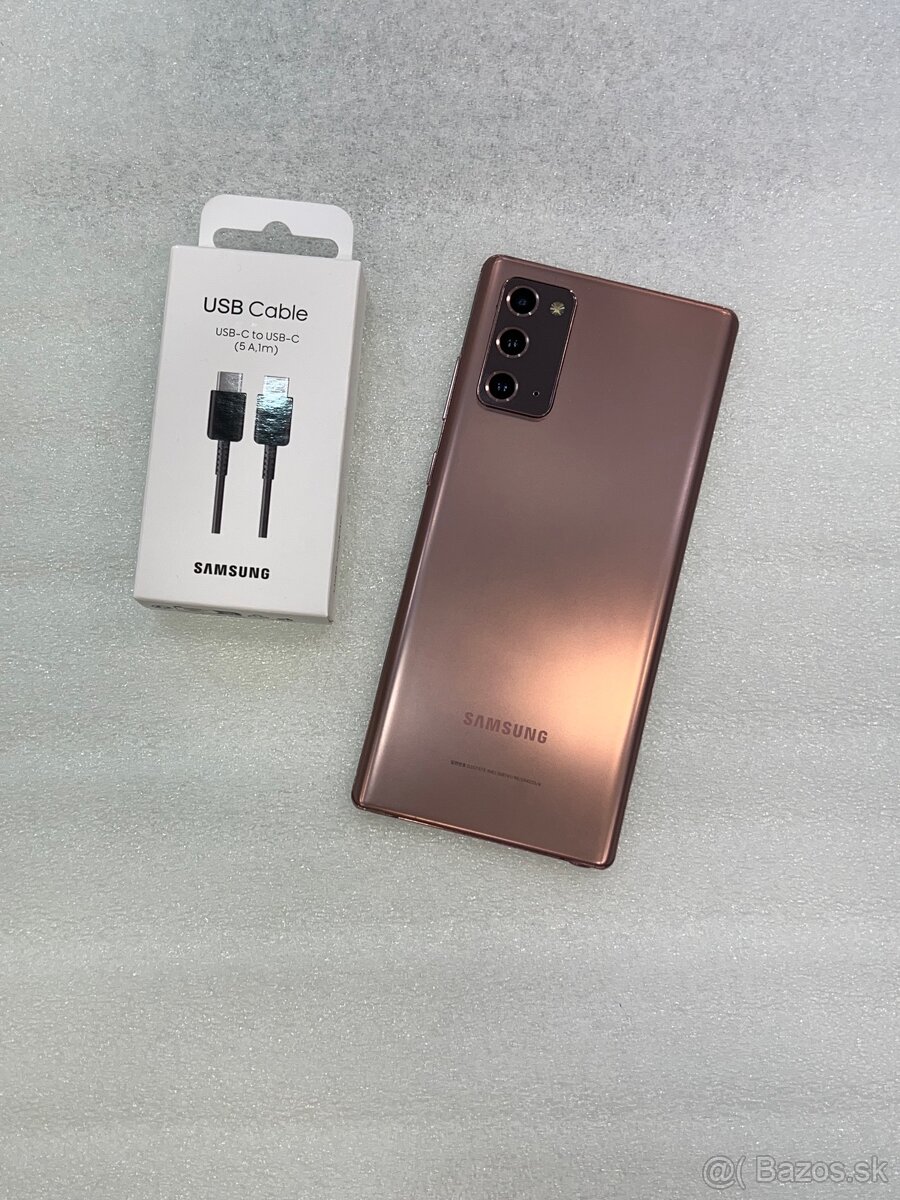 ZÁRUKA | Samsung Galaxy Note 20 Bronze 256gb