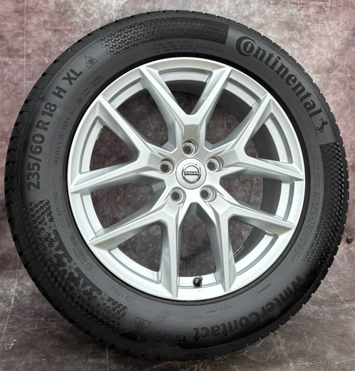 Originální Alu kola Volvo XC60 235/60/18 DOT24 TOP