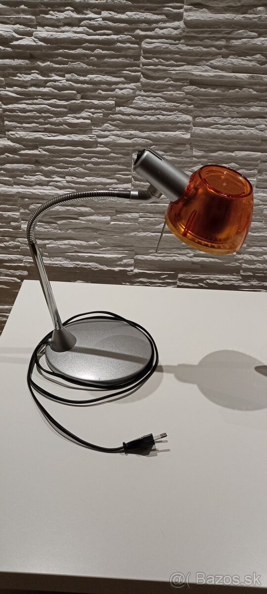 Stolná lampa - oranžová