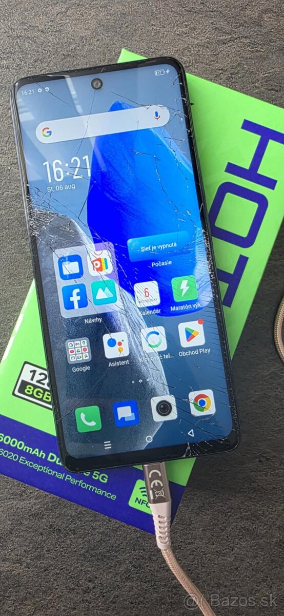 Infinix rozbity display
