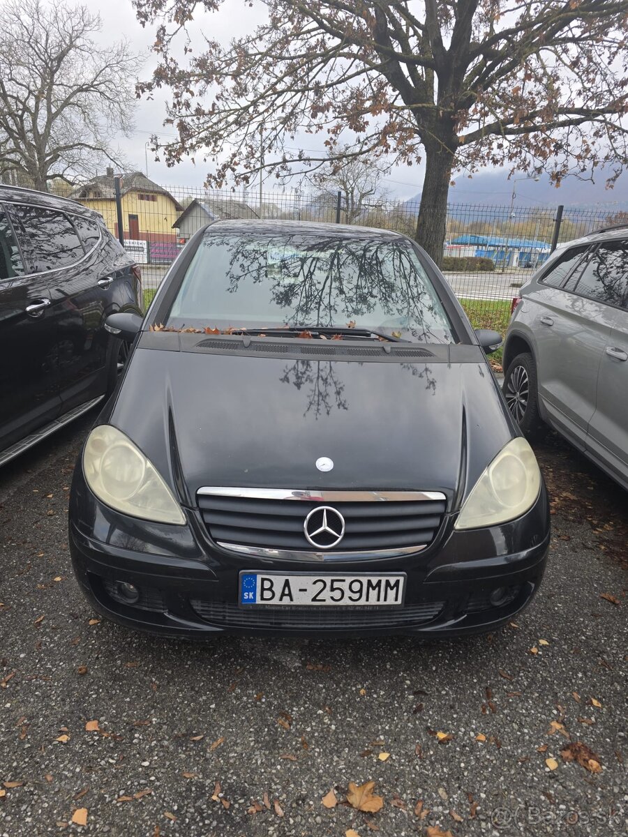 Mercedes-Benz A 170 (W169) – 1.6 benzín, 85 kW, manuál