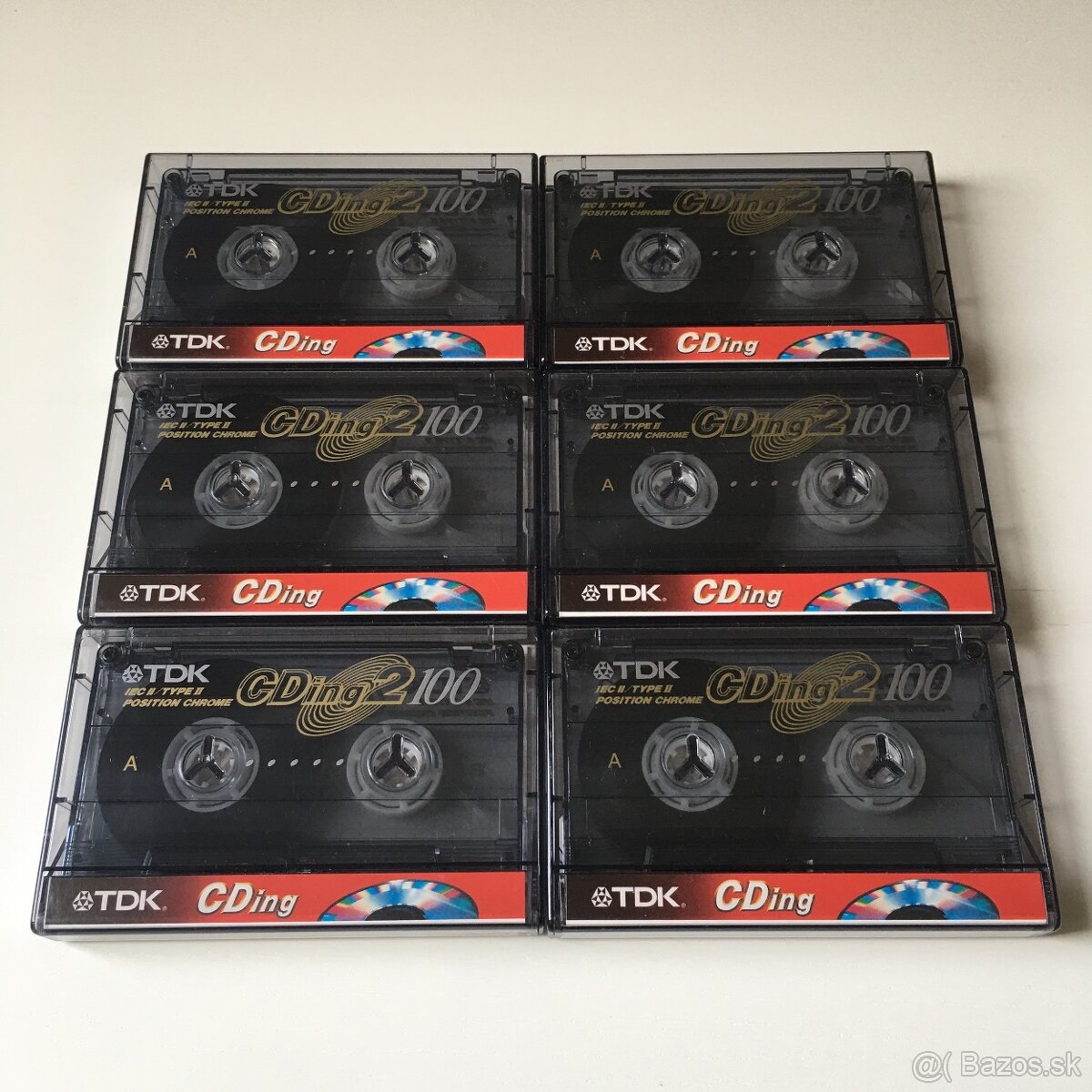 AUDIOKAZETY - MC KAZETY - TDK CDing2 100 CHROME