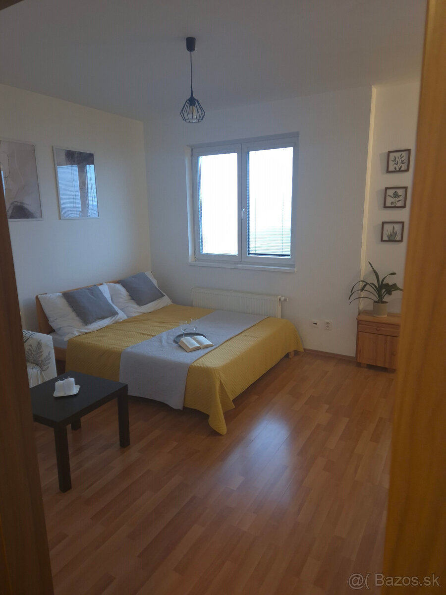 Útulný 1-izbový byt s krásnym výhľadom na Kamzík