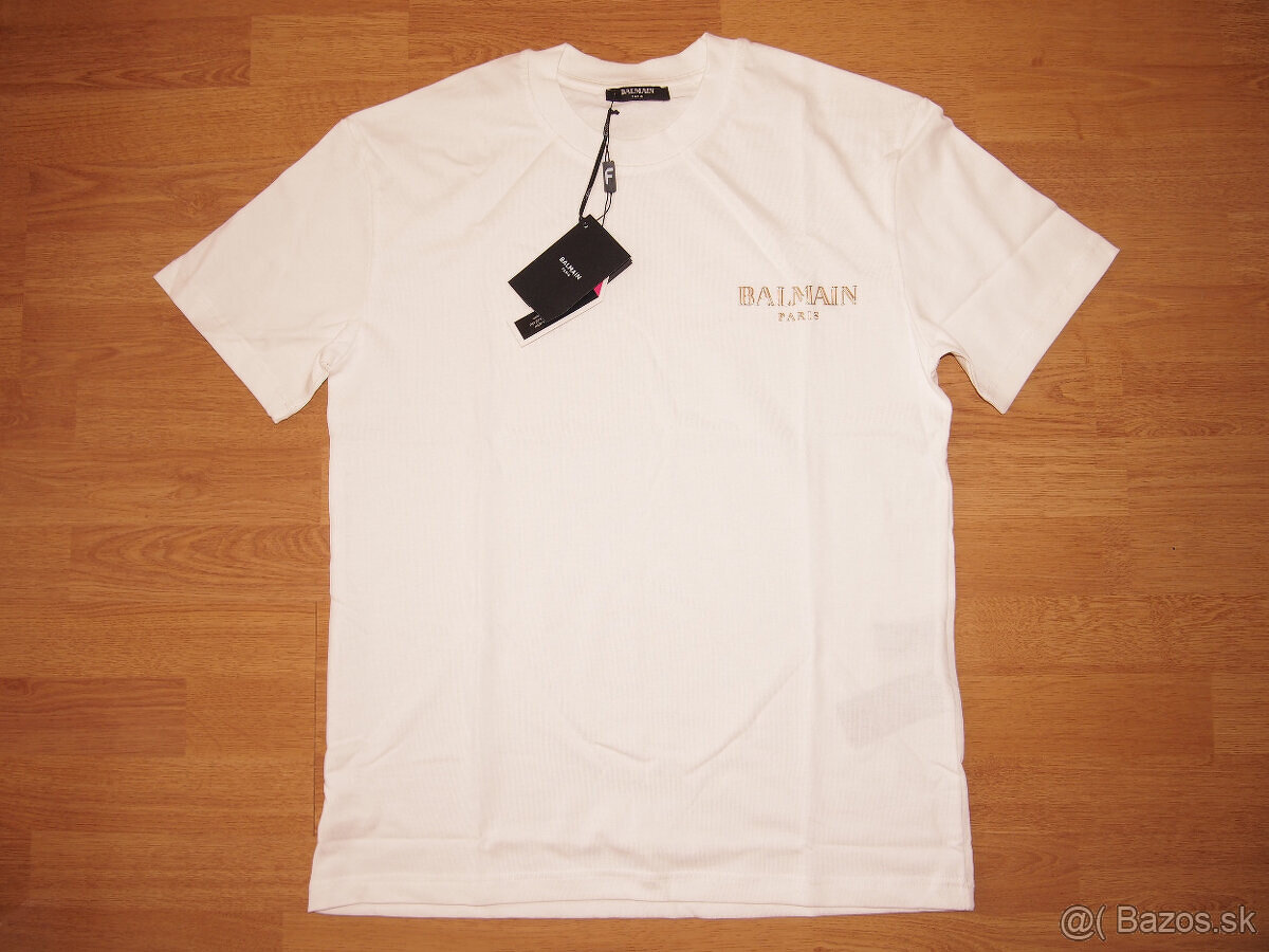 Balmain pánske tričko biele