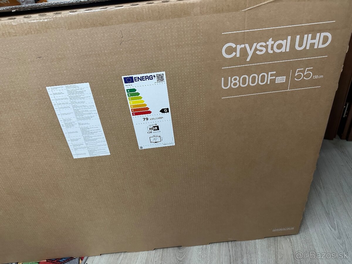 Samsung Crystal Uhd U8000F 55
