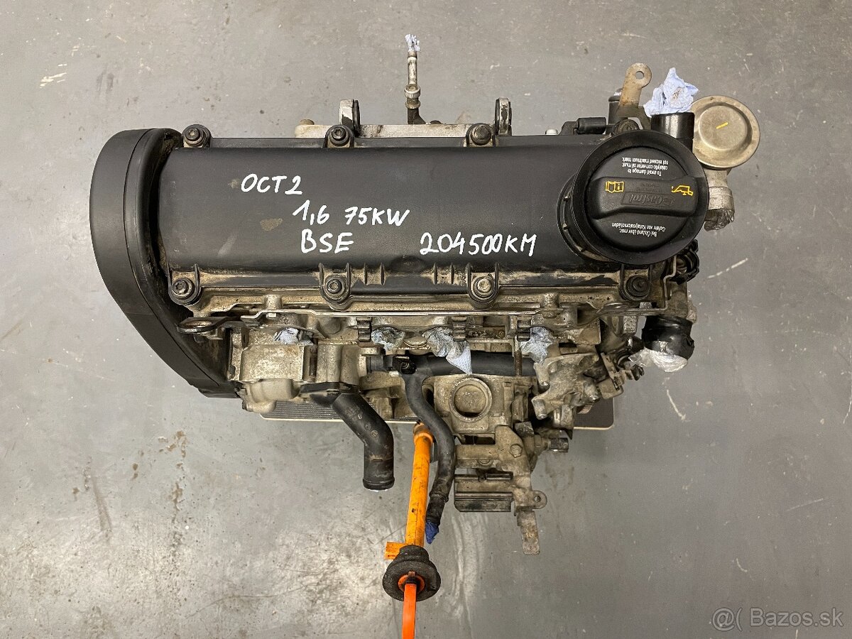 motor škoda octavia 1,6i BSE 75KW