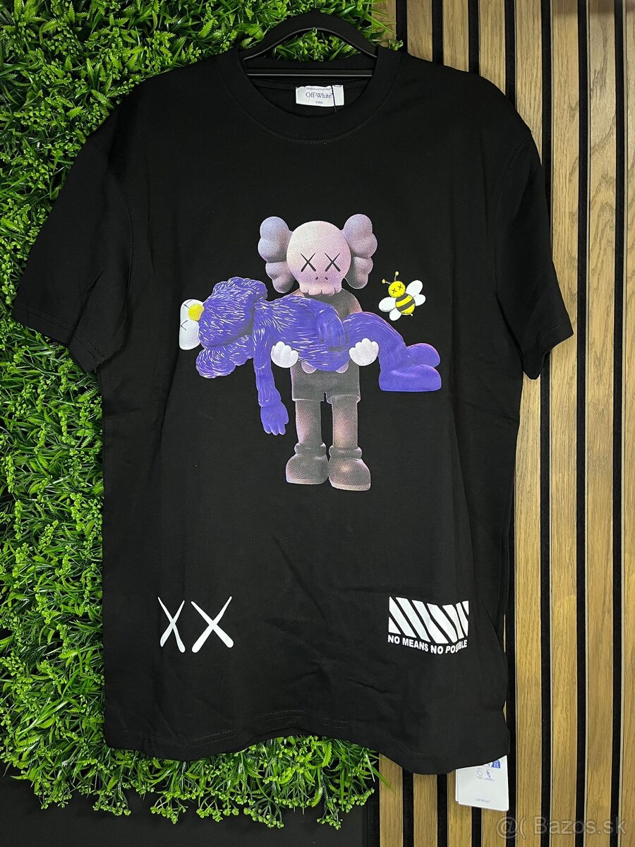 Off White x kaws tričko