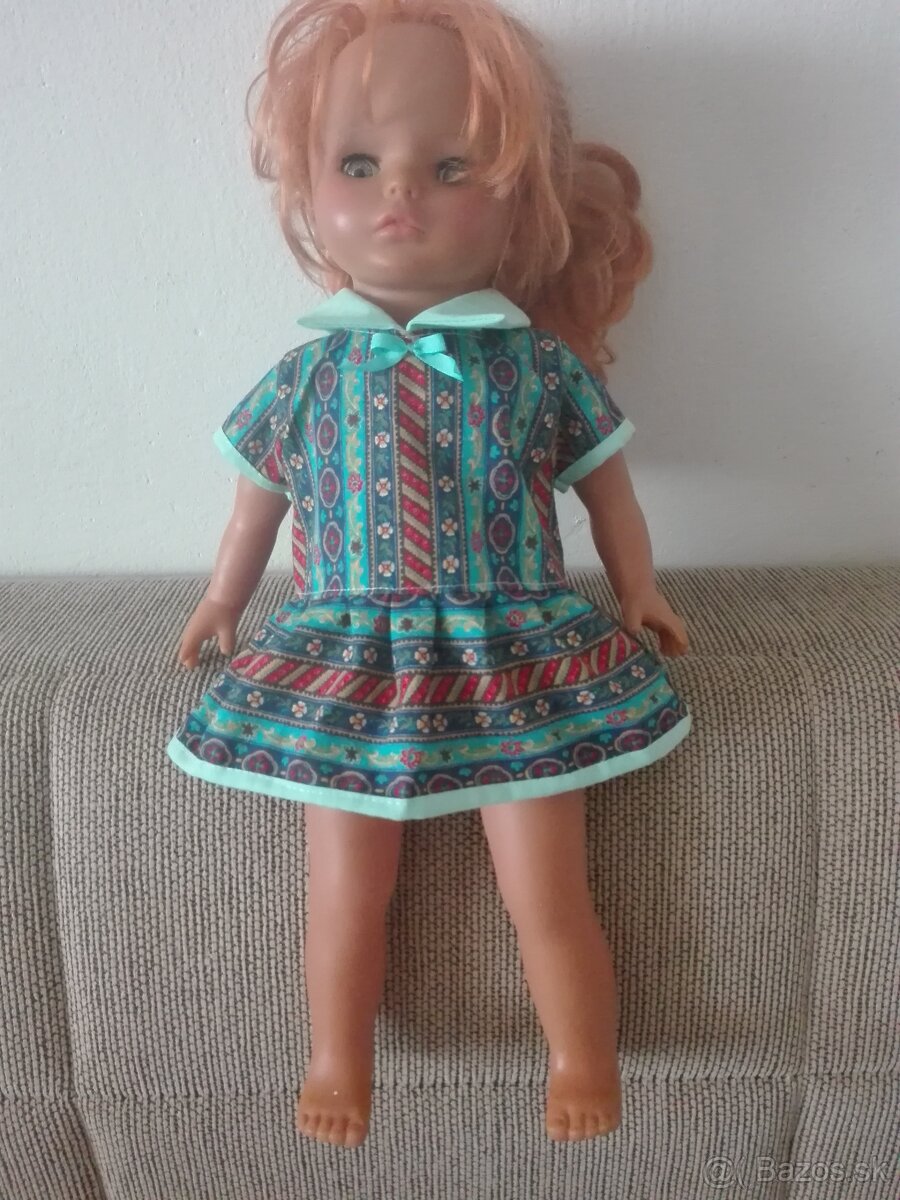 Šaty na 47 - 50 cm retro bábiky
