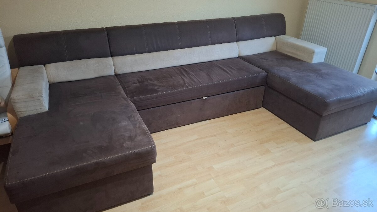 Sedačka v tvare U