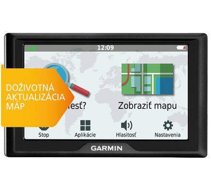 Navigácia GPS GARMIN DRIVE 50 s mapou pre rok 2025.