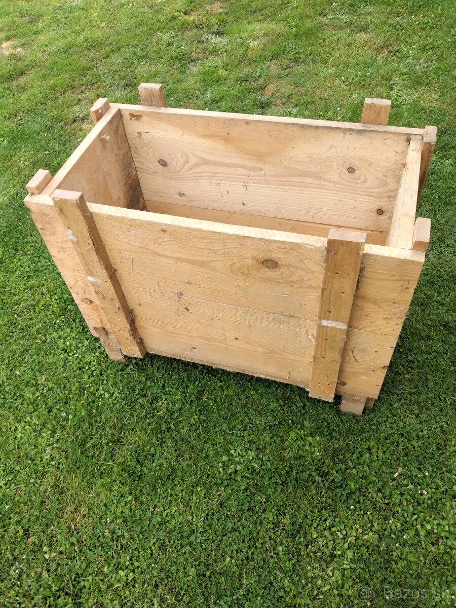 Predam drevenu bednu, vyvýšeny záhon