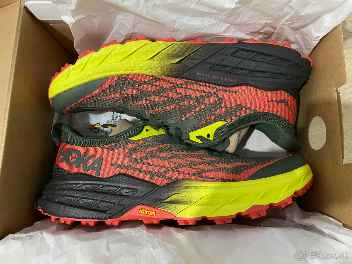 Hoka Speedgoat 5 thyme/fiesta - Nové