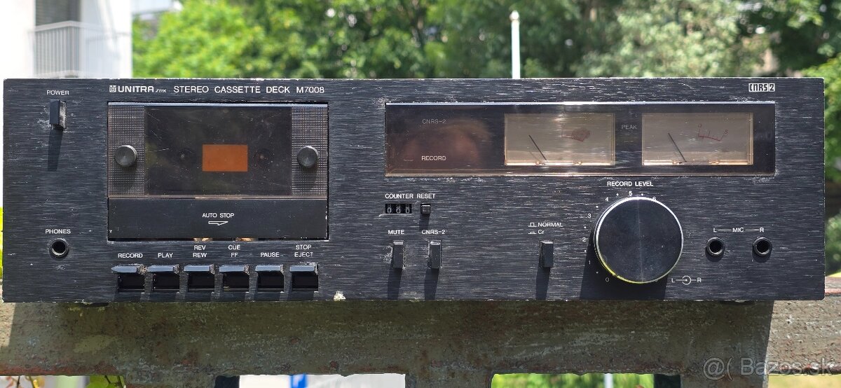 Kazetový deck UNITRA M7008