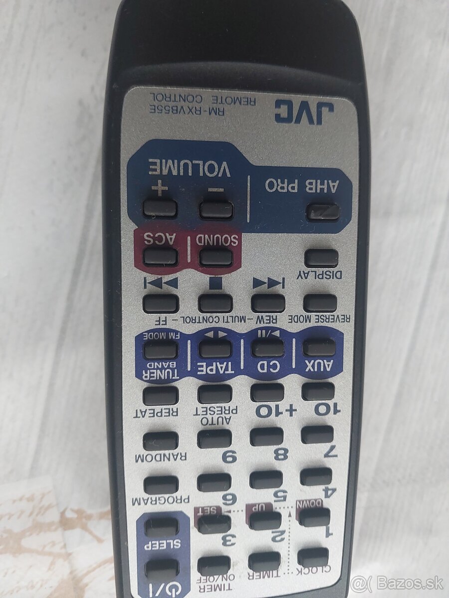 JVC BUMBOX ovládač