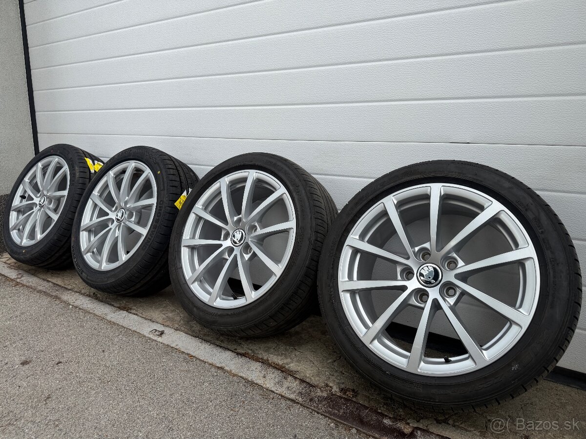 ORIGINAL AUDI/ŠKODA DISKY 5x112 R17 225/45 R17 LETO