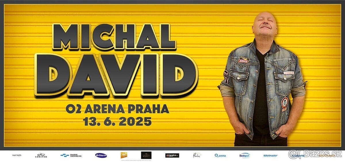 Michal David - lístky na koncert