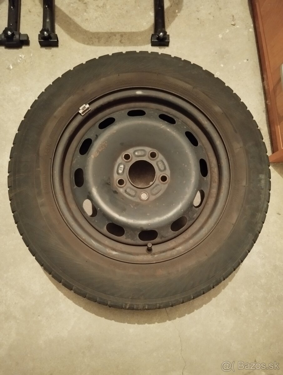 Plechové disky 5x108 - 6Jx15 ET52,5 (stred 63.4 mm)
