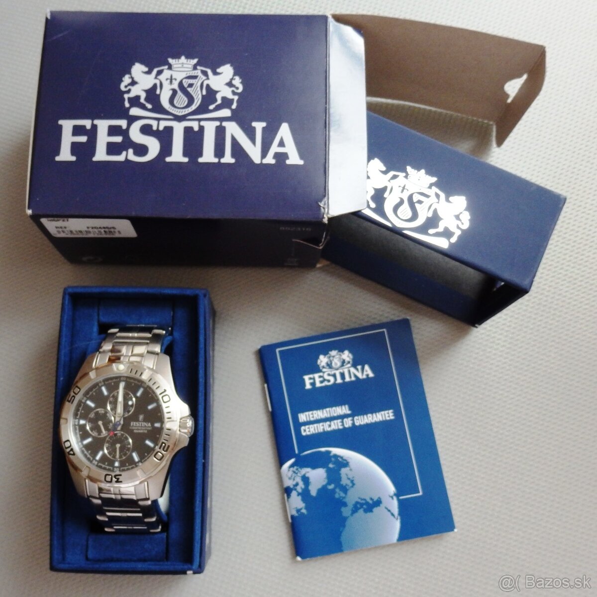 Klasické pánske náramkové hodinky FESTINA MULTIFUNCTION