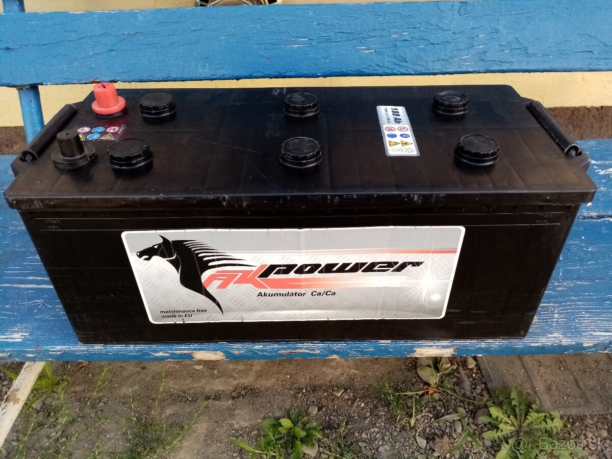 BATÉRIA - AKUMULÁTOR - Baterka 12v - 180ah -