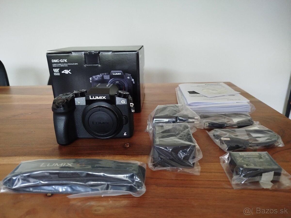 Panasonic Lumix DMC G7 (telo) V záruke do 13.10.2026