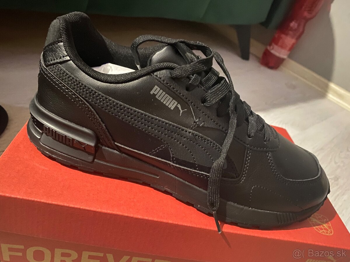 Čierne panske botasky puma