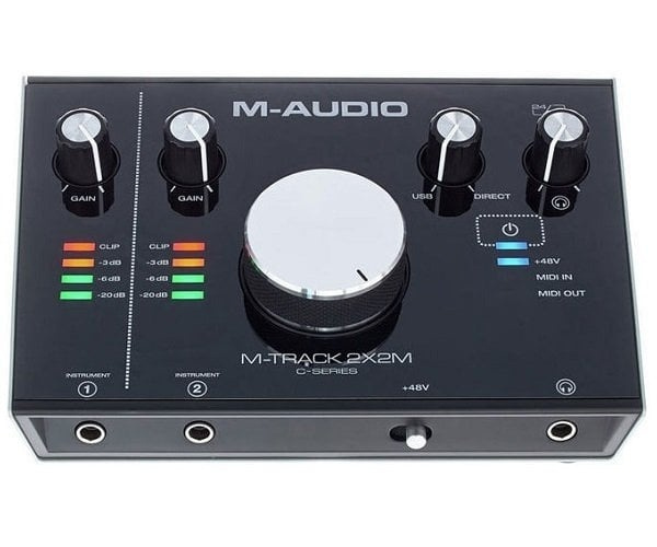 M-Audio M-Track 2x2 – USB zvukové rozhranie