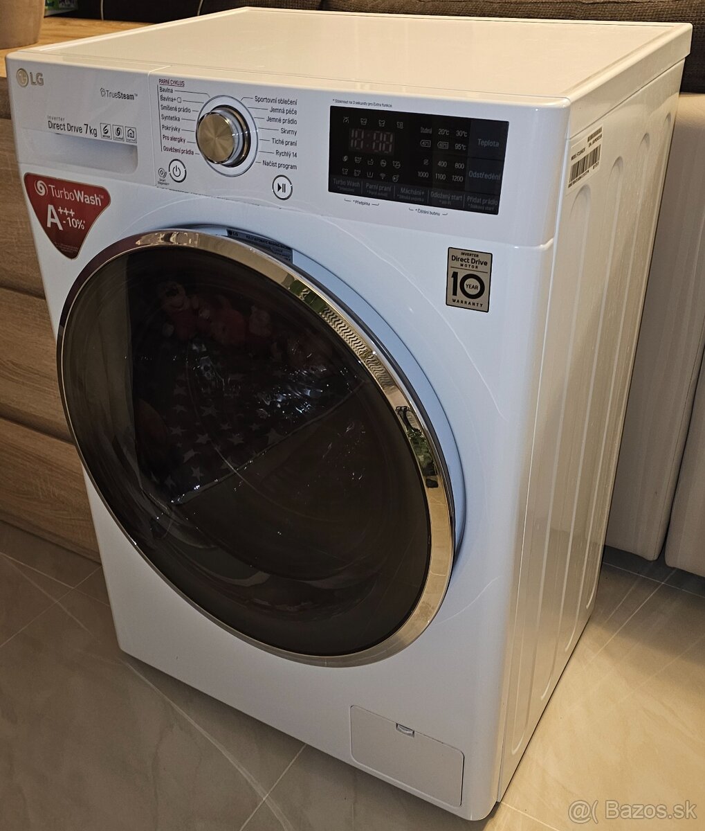 Parna pracka LG 7kg slim