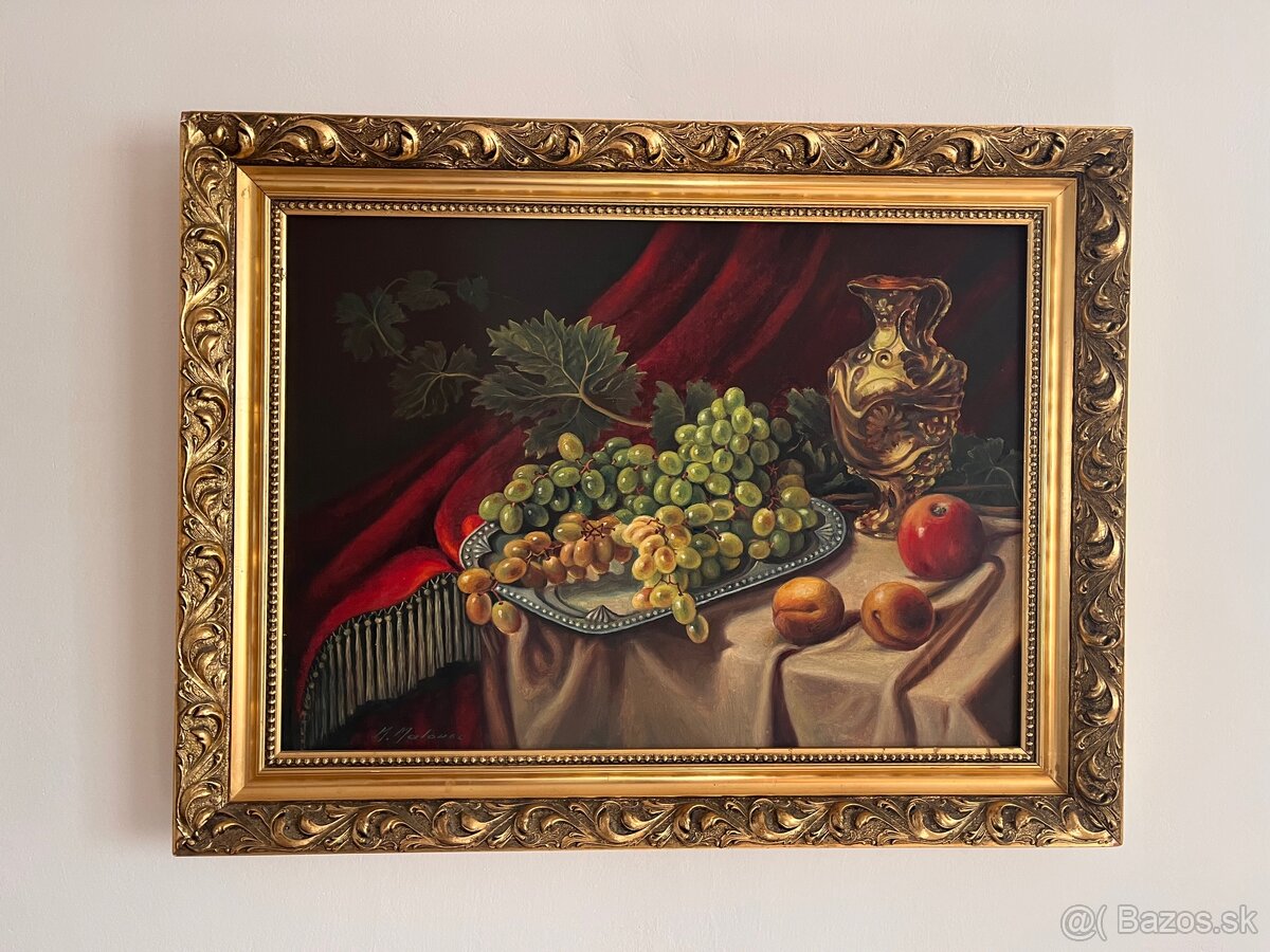 Starožitný obraz Malovec