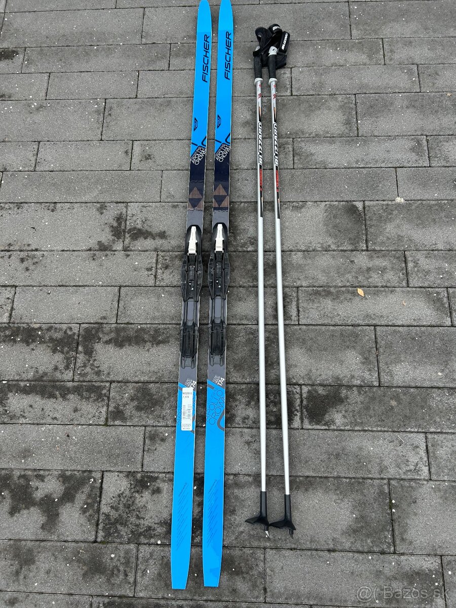 Bežky + viazanie Fischer Apollo EF + Tour Step-In IFP