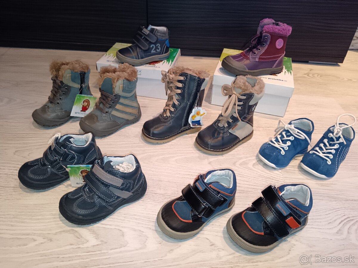 Nové kožené topánky zn. Protetika 17, 19 a 20.