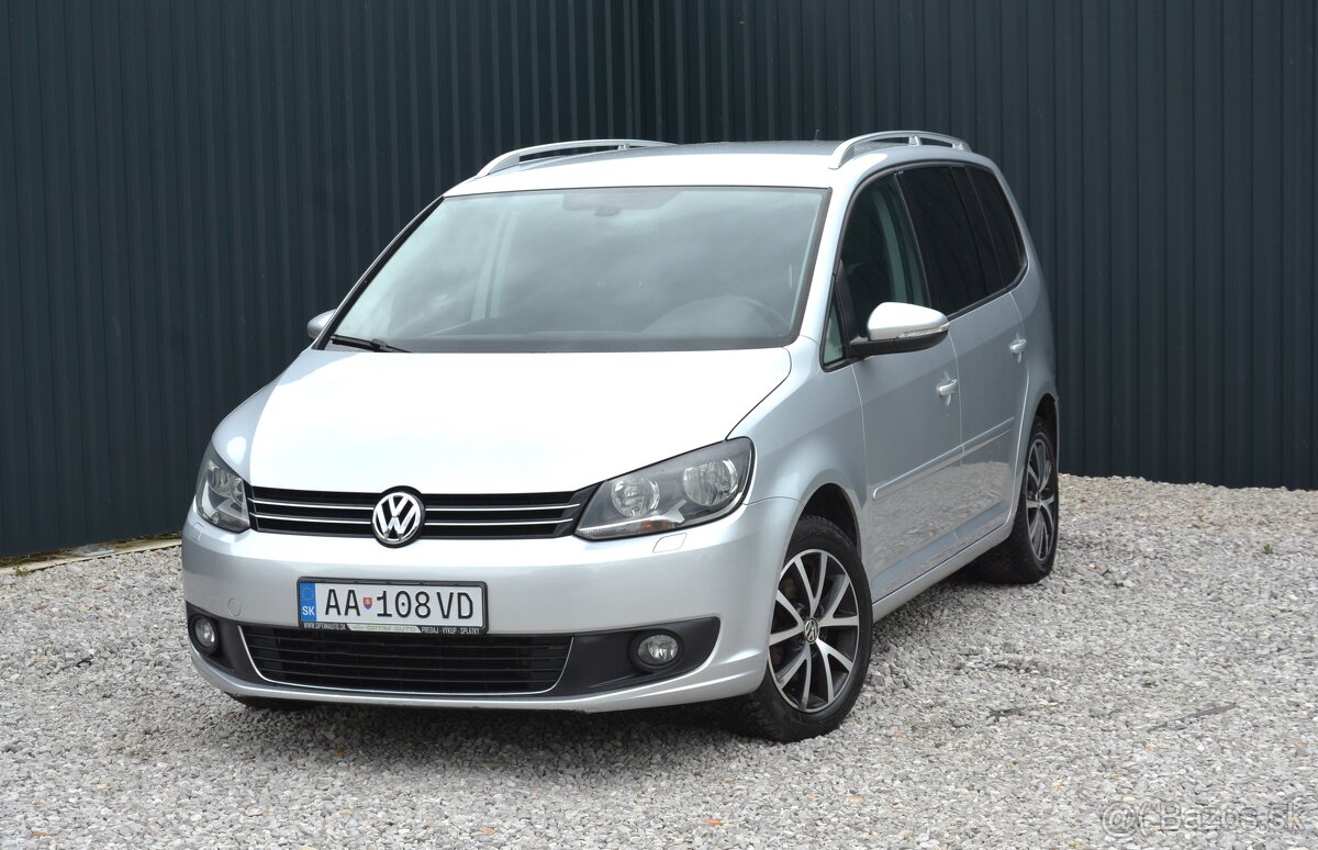 Volkswagen Touran 1.60 TDI , 1. majiteľ, Sr. voz, automat, 7