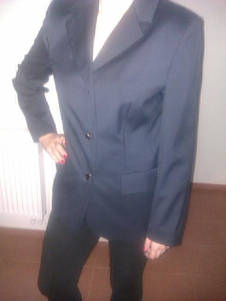 Dámske tmavomodré sako