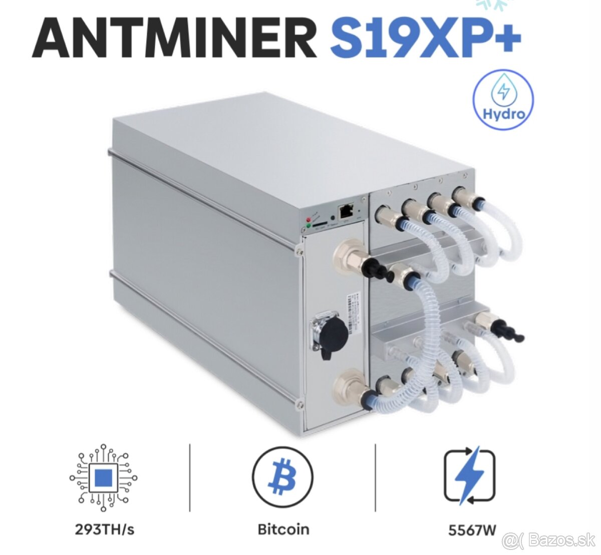 Predám Bitmain Ant miner S19XP+ hydro
