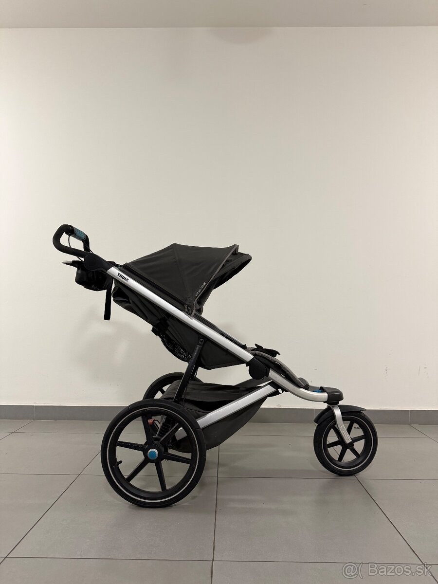 Predám kočík Thule Glide 2 +vanička+ adaptéry na autosedacku