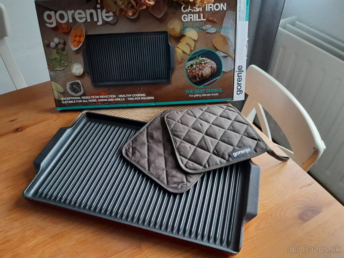 Liatinová doska, gril