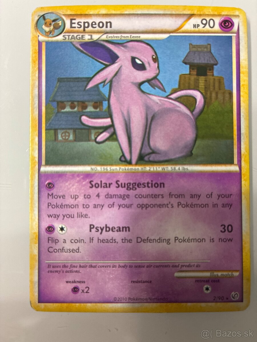 Pokemon karta-Espeon