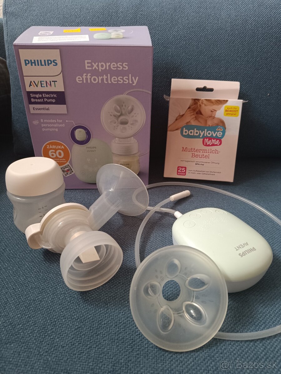 Elektrická odsávačka mlieka