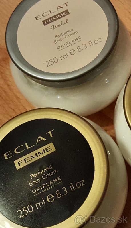 3,50€ Rôzne krémy: Eclat Femme, Milk&Honey..