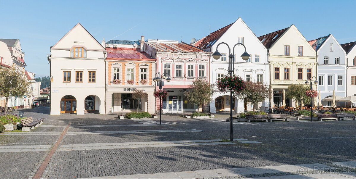 Obchodné priestory v centre Žiliny.