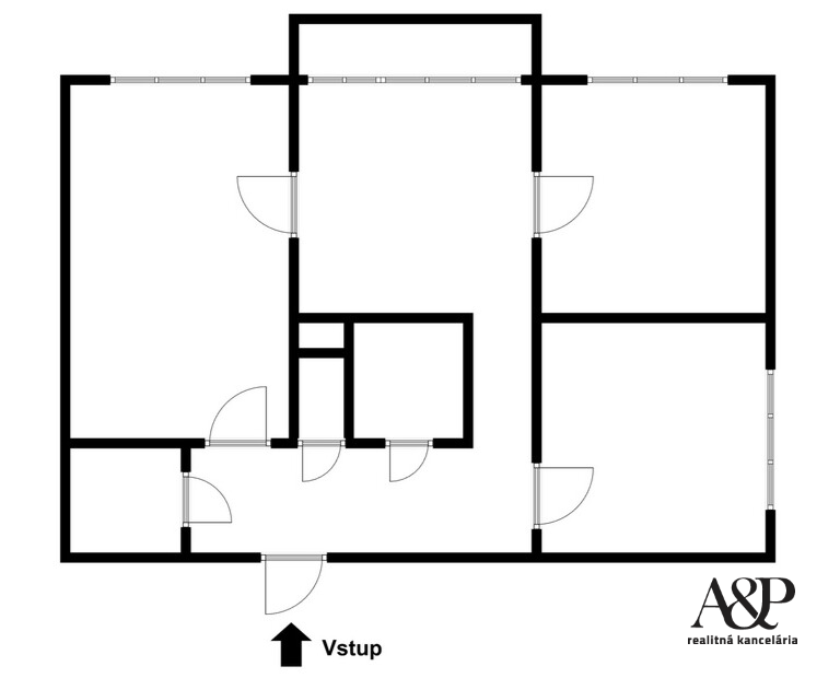 NA PREDAJ VEĽKÝ 3 IZB. BYT S BALKÓNOM, 76M2, UL., UL. L.NOVO