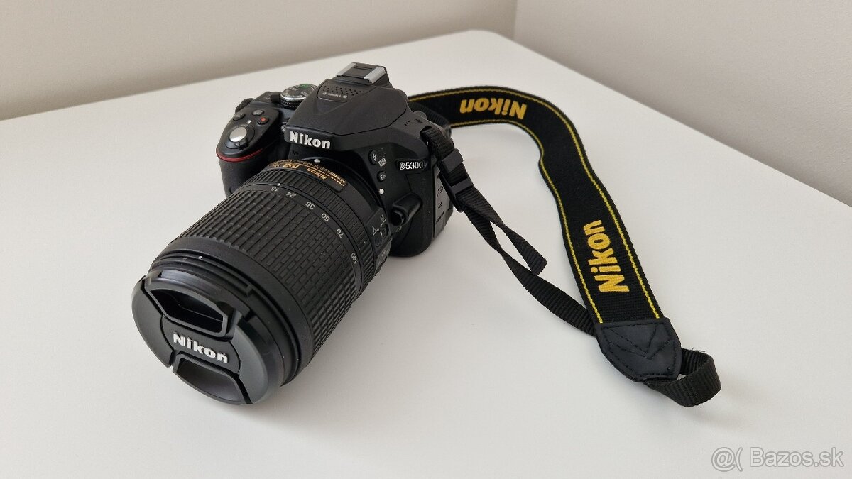 Predám Nikon D5300 s objektívom 18-140mm + príslušenstvo