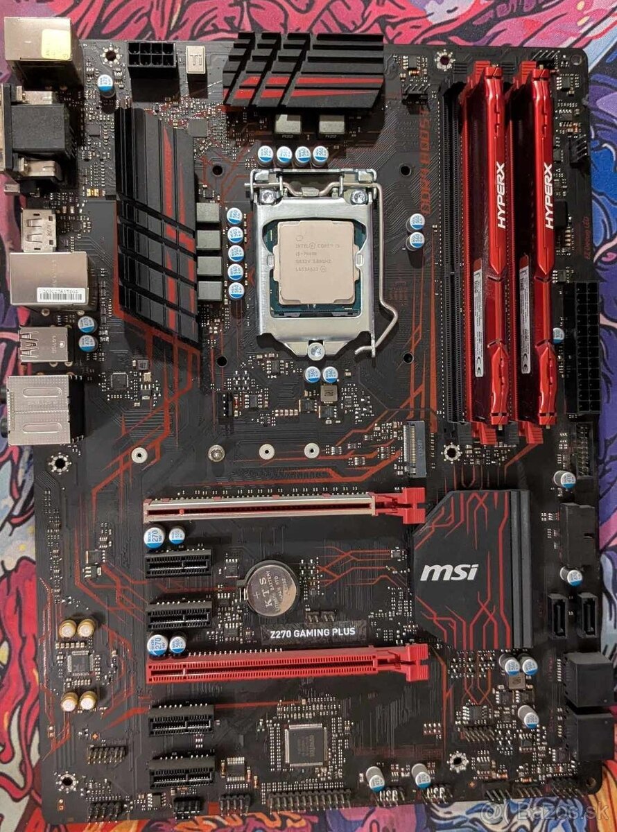 I5 7600K, MSI Z270, 2x 8gb DDR4
