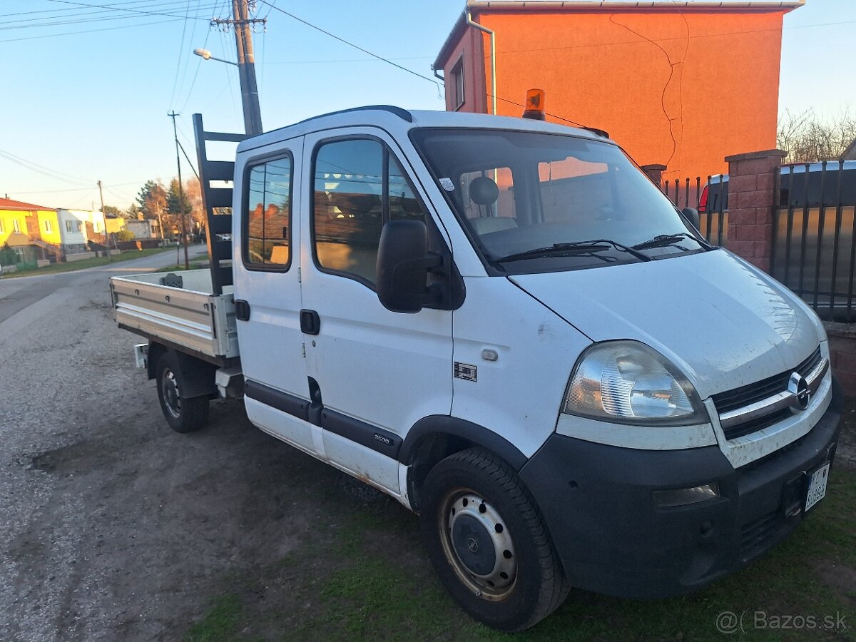 VALNÍK DO 3,5T OPEL MOVANO 6 MIESTNE