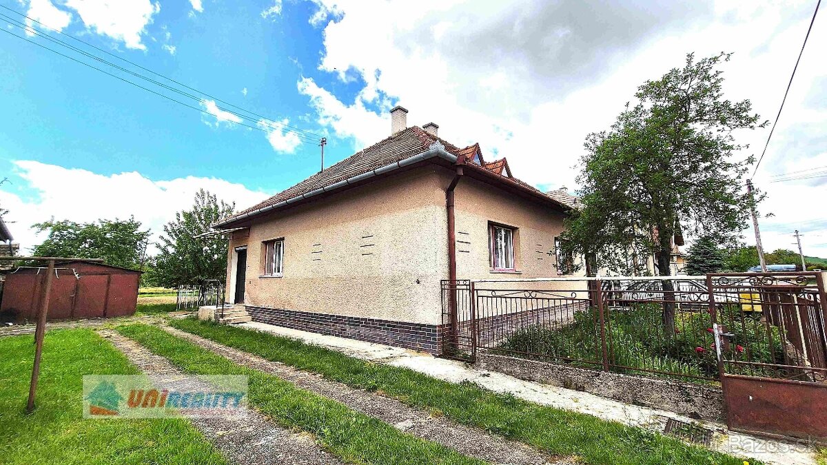 DOM pri BN obec VEĽKÉ CHLIEVANY /tichá ulica/pozemok 962m2