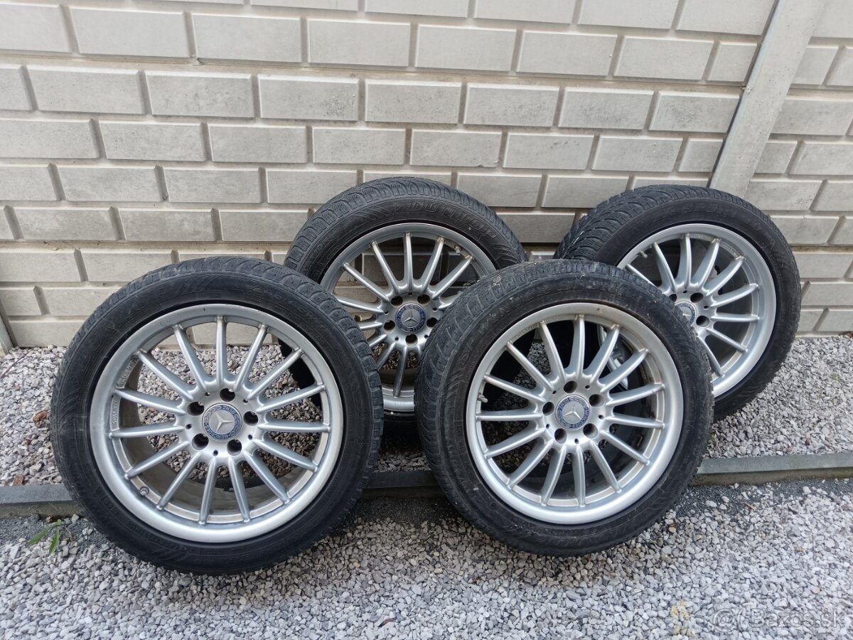 Predám alu disky Mercedes 8,5Jx17Hz 245x45R17.