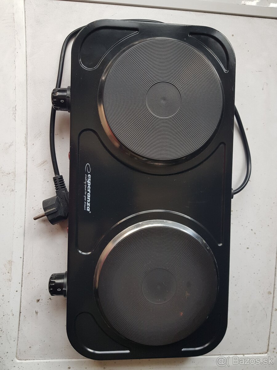Ponúkam na predaj elektrický varič - dvojplatničku