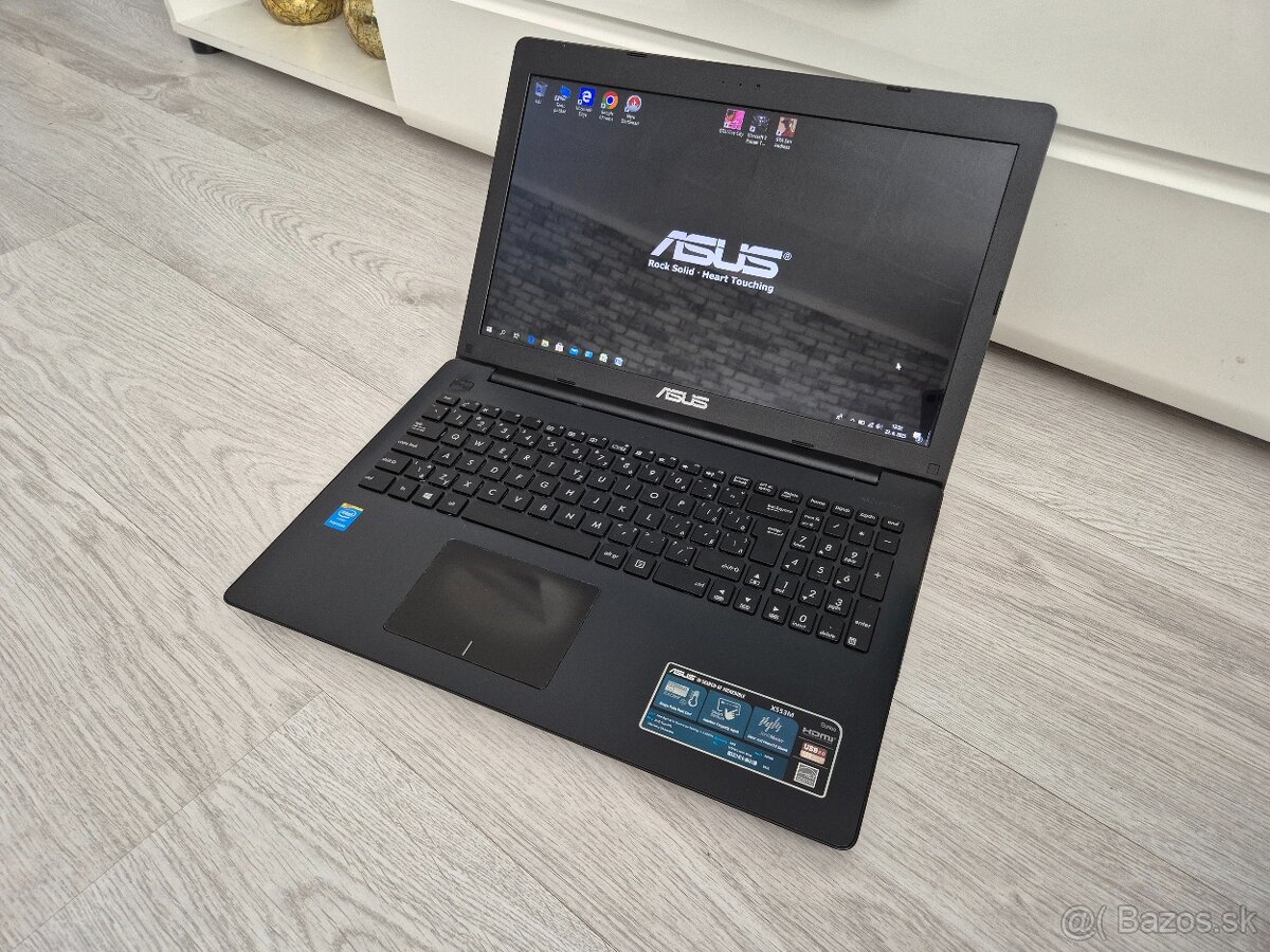 ASUS Vivobook X553M 15,6" slim Nova bateria aj SSD HDD