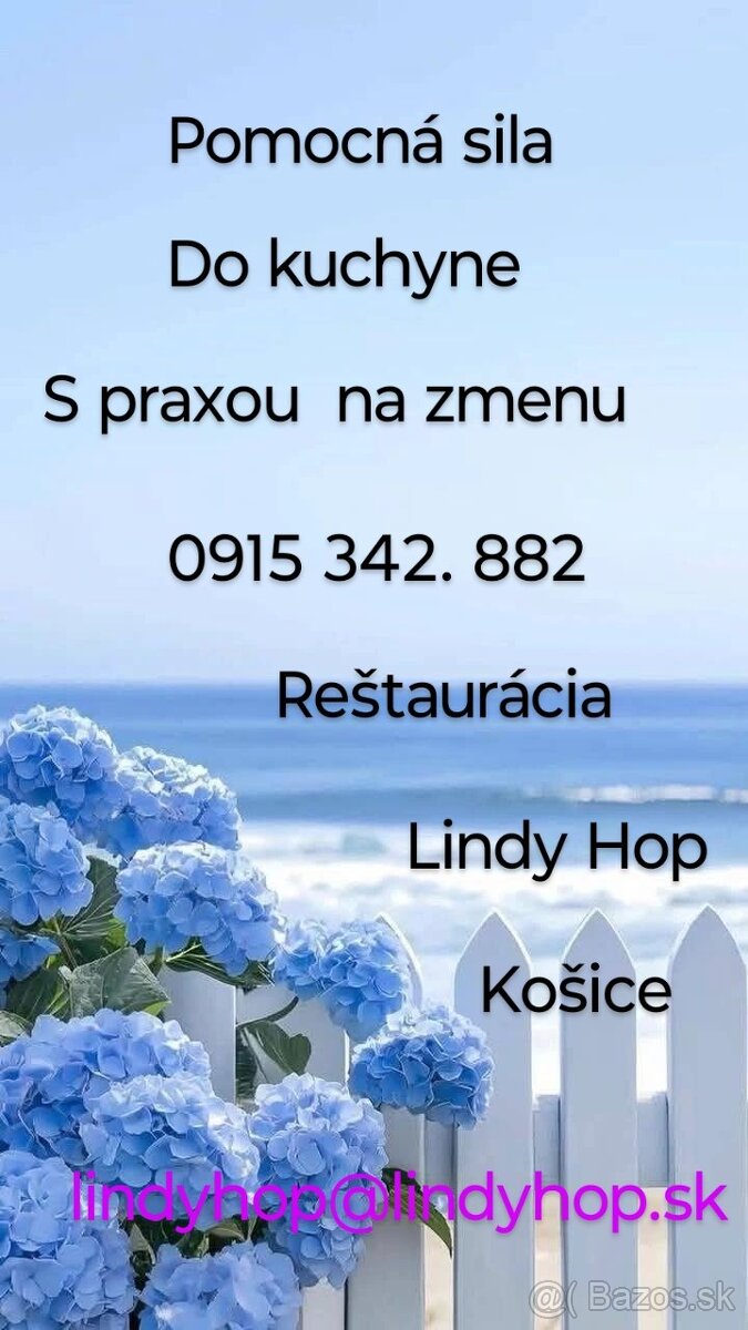 Pomocná sila do kuchyne na zmenu