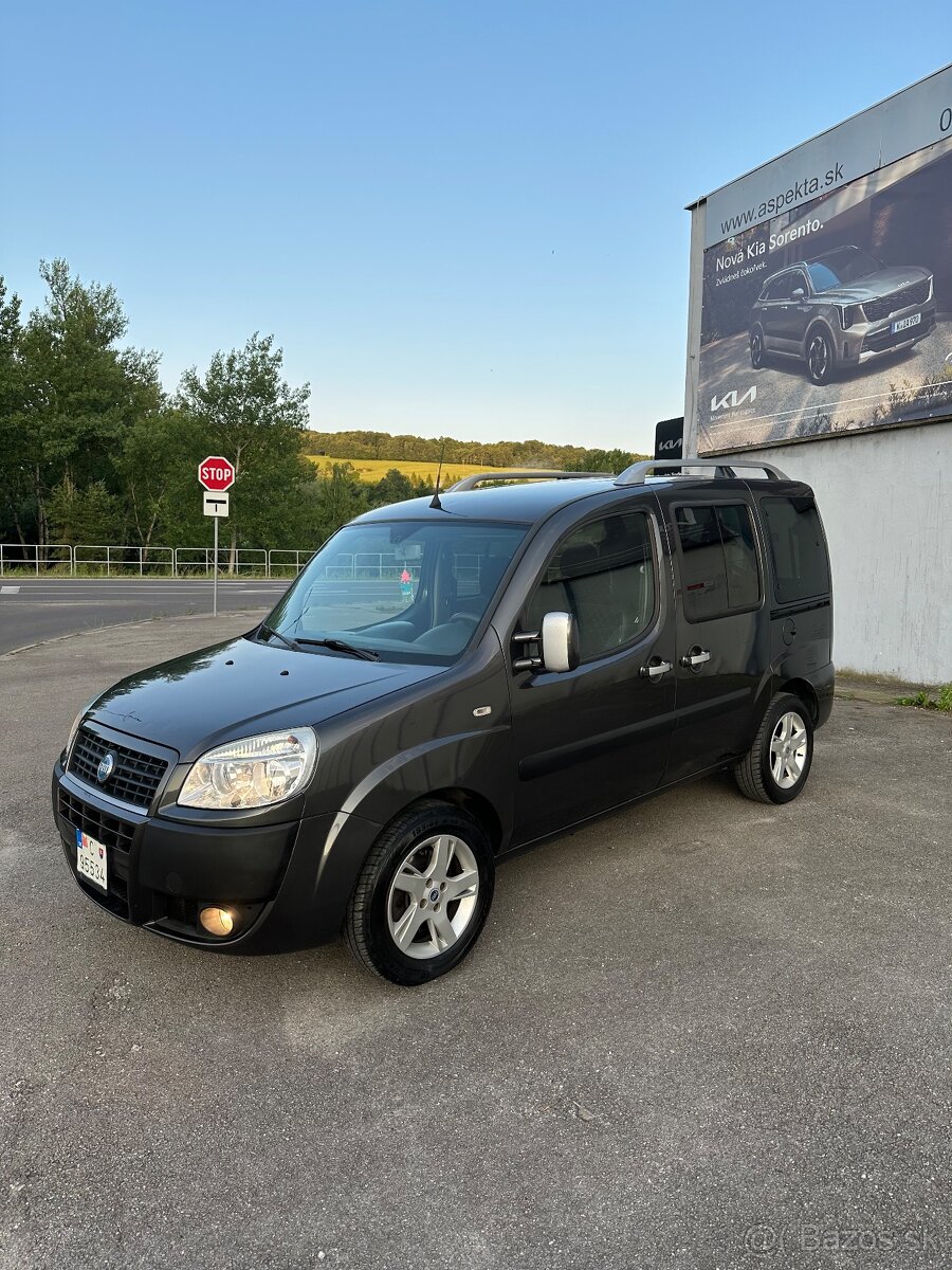 Fiat Doblo 1.9 Multijet 8V 88kw/120PS klíma,Ťažné,2sady